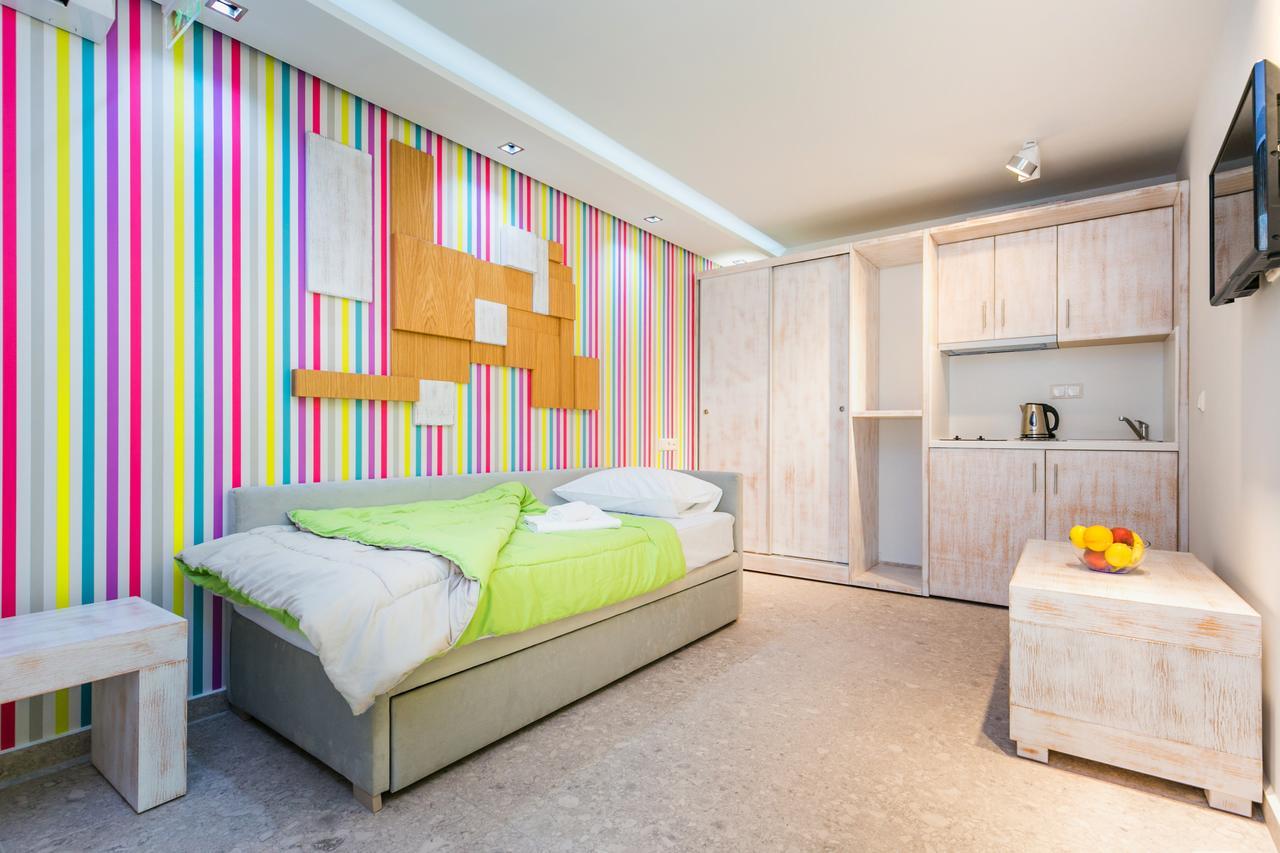 The Elegant Apartments โปตอส ภายนอก รูปภาพ